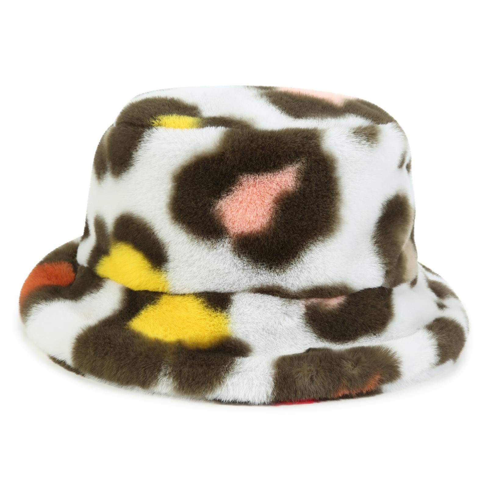 Cappello bucket leopardato
