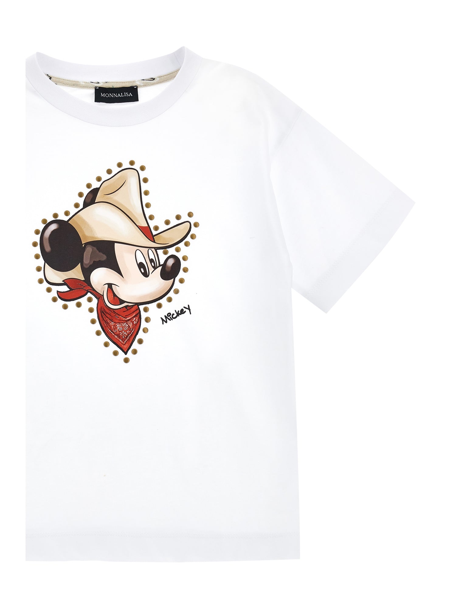 T-shirt jersey Mickey con bandana