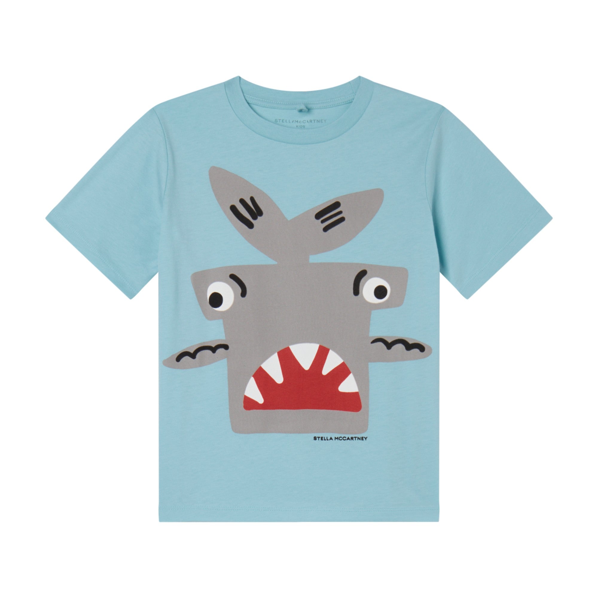 T-shirt con stampa Shark
