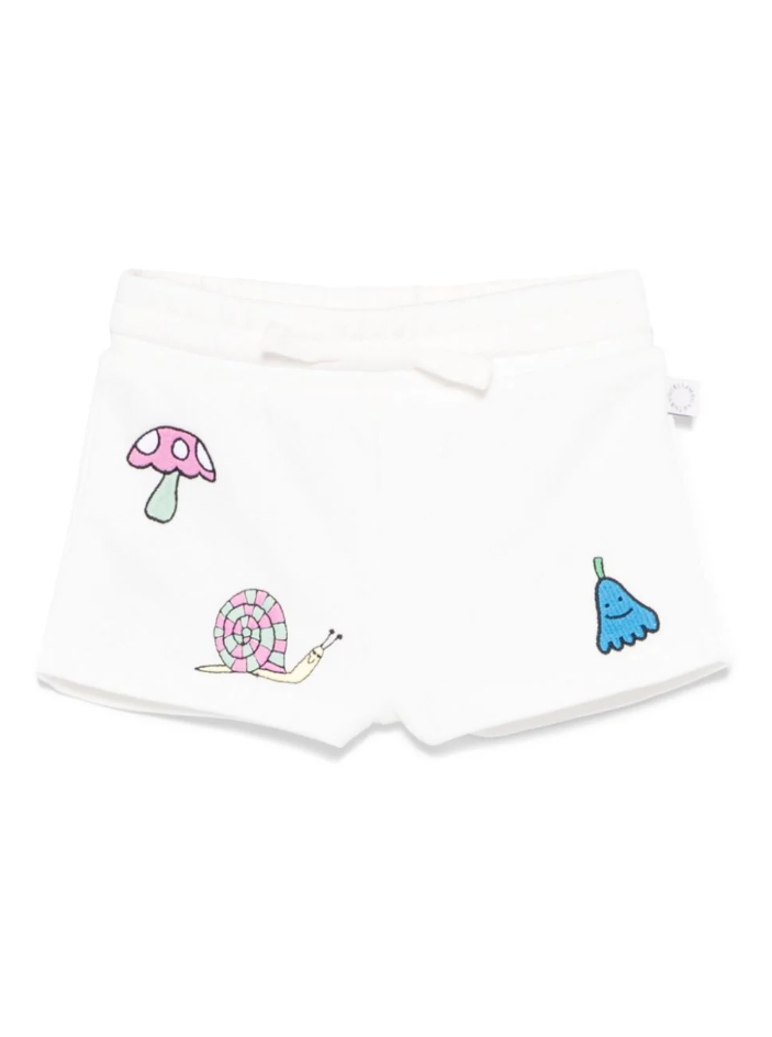 Shorts bianco per neonati