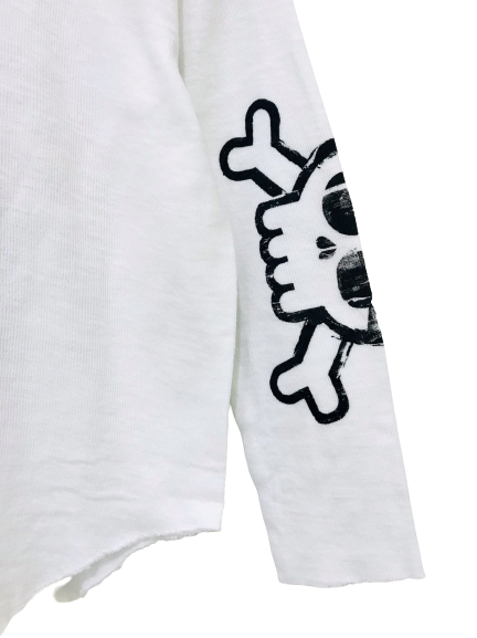 Maglietta unisex a maniche lunghe in cotone