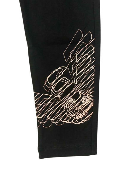 Leggings bambina in jersey morbido