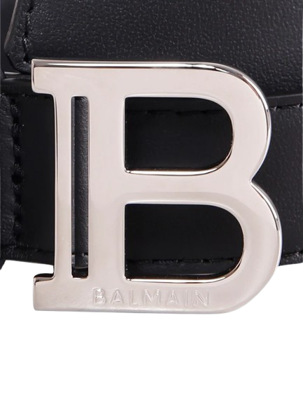 Cintura nera per bambini BX0P21 Z1371 930AG BALMAIN