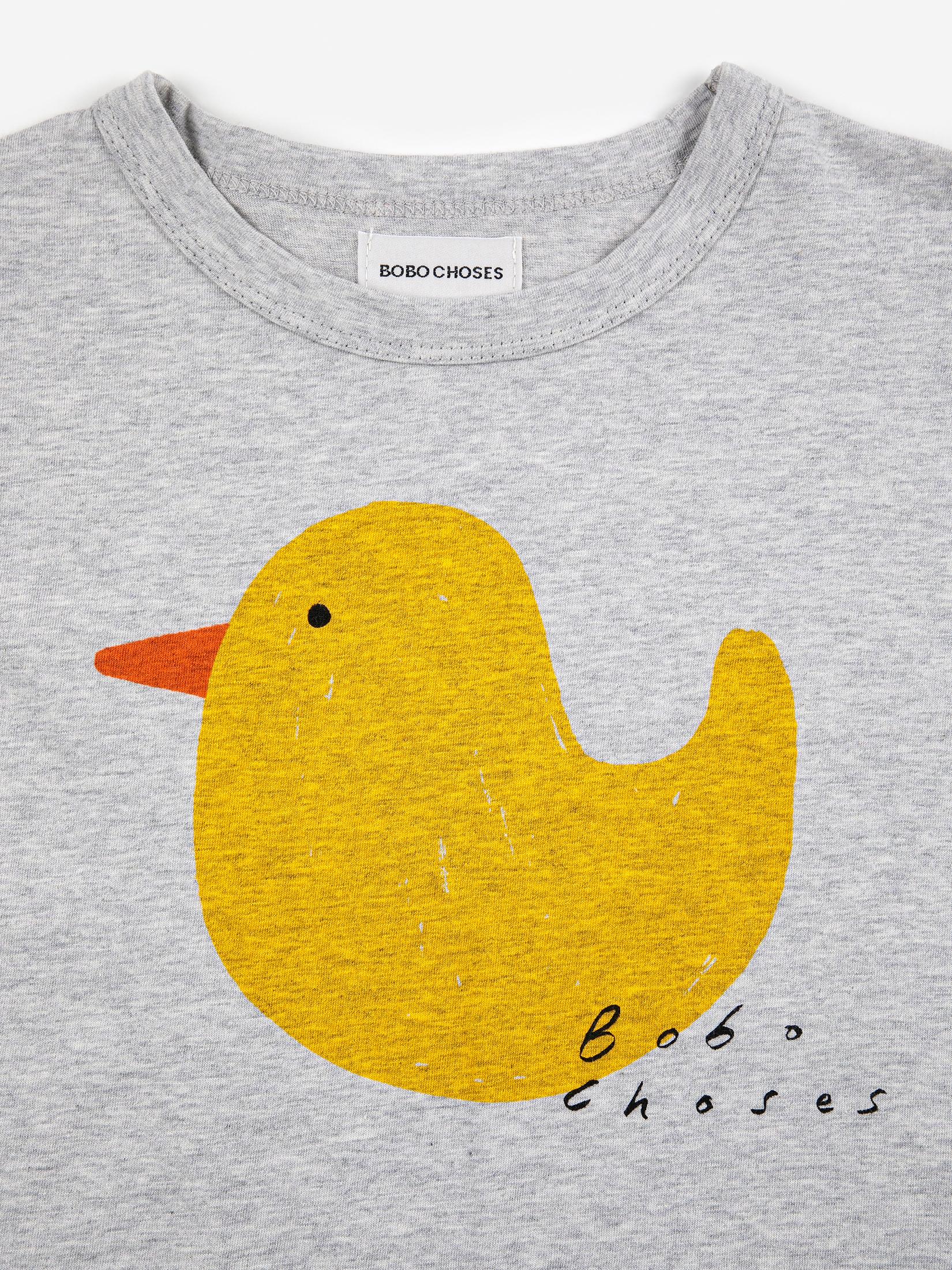 T-shirt Rubber Duck 223AC006 GREY BOBO CHOSES