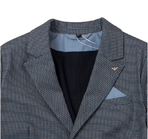 Giacca monopetto in cotone bambino 3Z4G07 4N26Z 2520 ARMANI JUNIOR