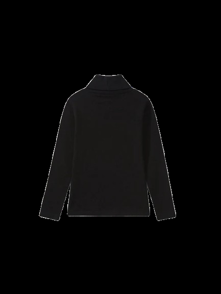 Maglia leggera dolcevita PEBTI3103TE 099 BONPOINT