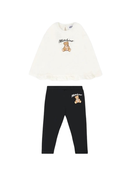 Completo per neonata MDK03C LBA11 83933 MOSCHINO