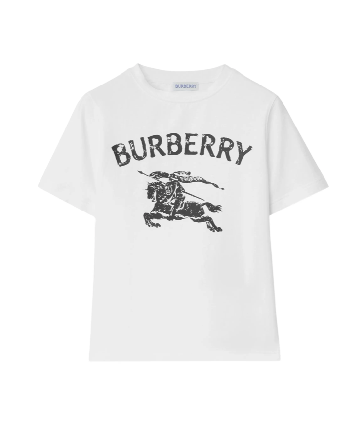 T-shirt in cotone elasticizzato EKD 8117319 A1464 BURBERRY