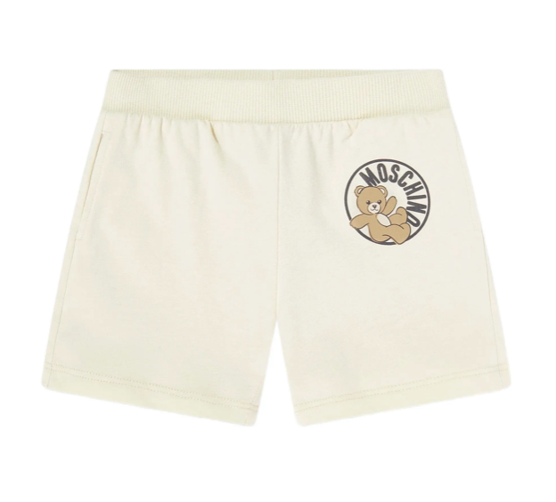 Set t-shirt e shorts per neonato M6G00M LAA03 84313 MOSCHINO