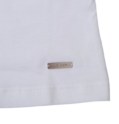 Canottiera bianca bambino.