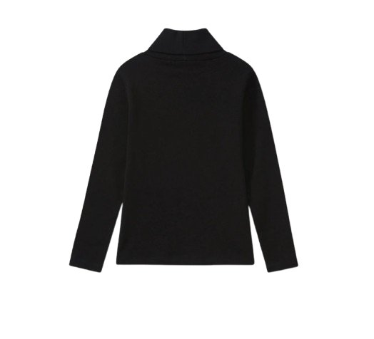 Maglia leggera dolcevita PEBTI3103TE 099 BONPOINT