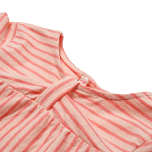 T-shirt neonata a righe
