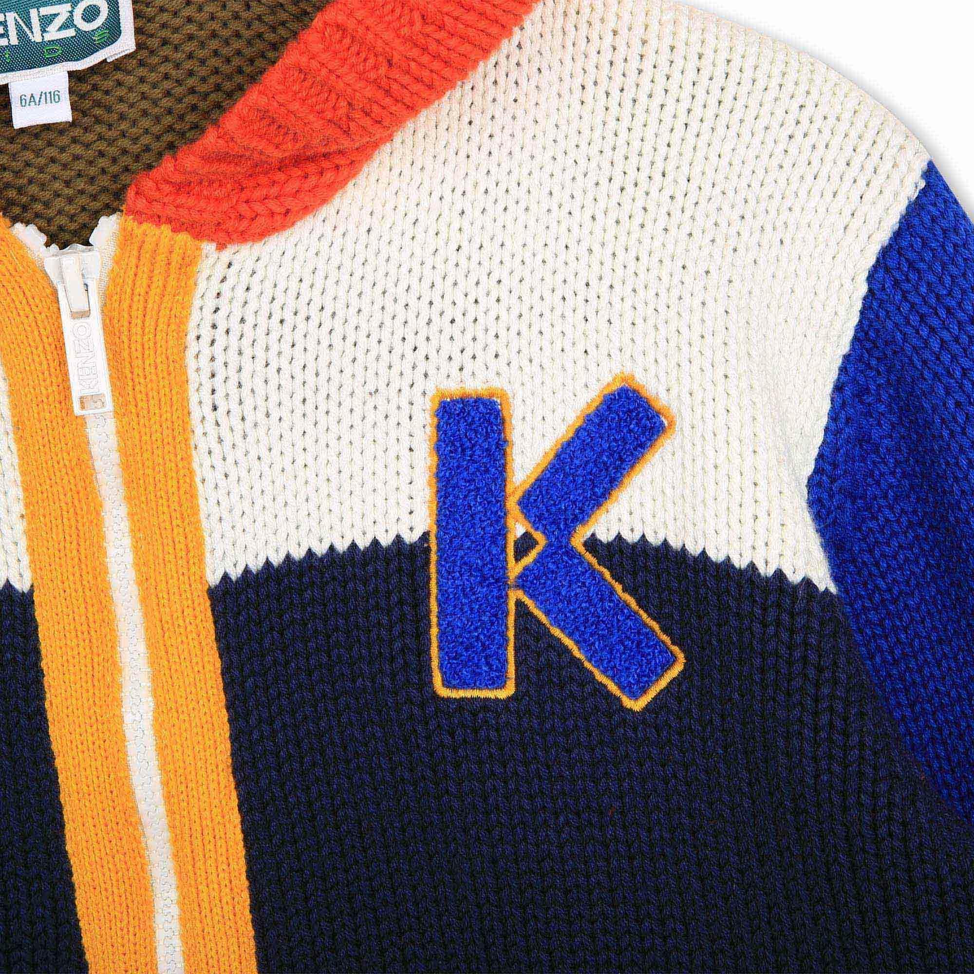 Cardigan con ricamo