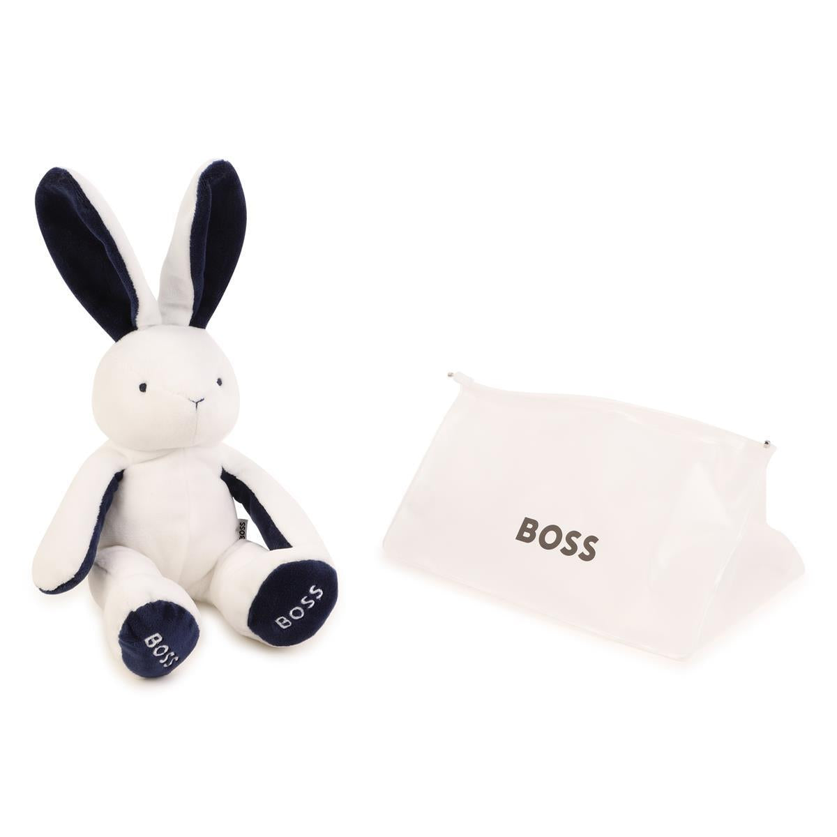 Peluche BOSS bianco e nero