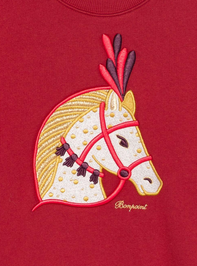 Felpa per bambina N05GSWK00001 151 BONPOINT