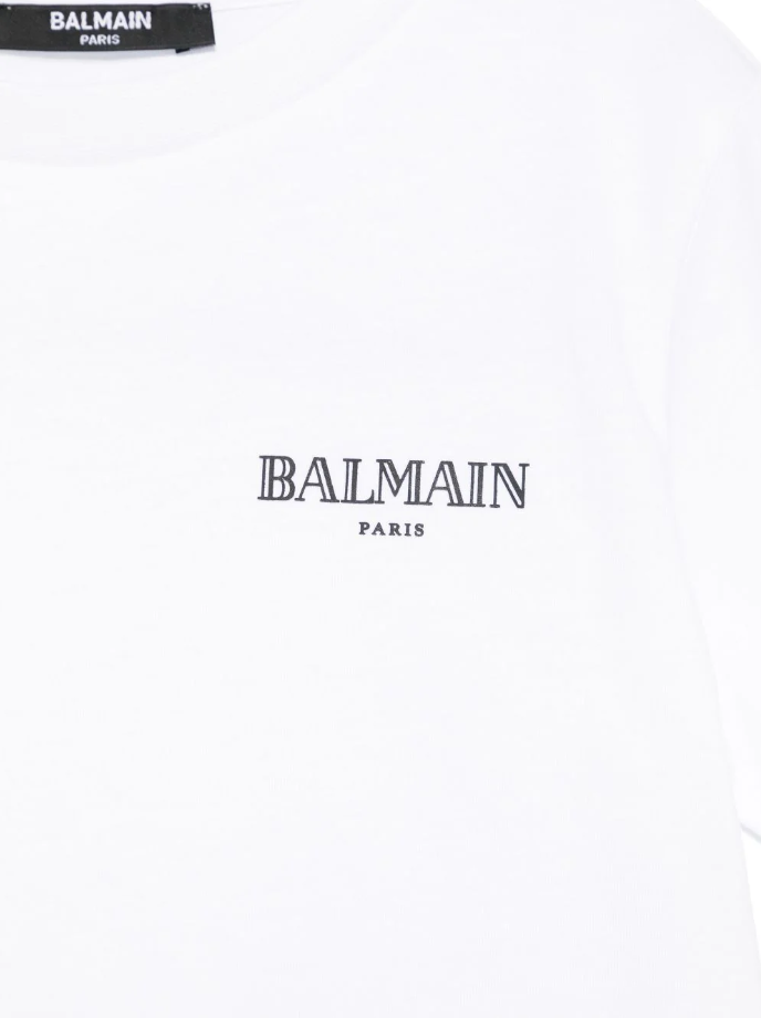 T-shirt bianca BW8P11 Z0116 100NE BALMAIN