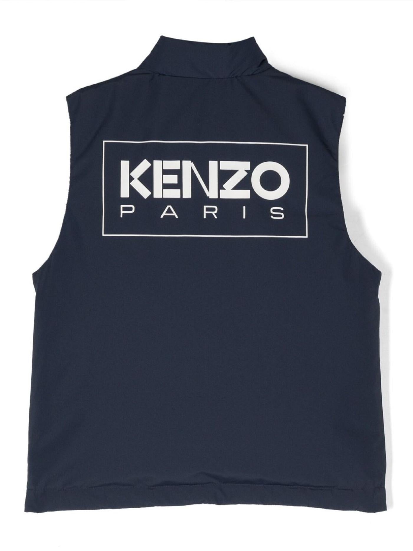 Gilet smanicato con applicazione