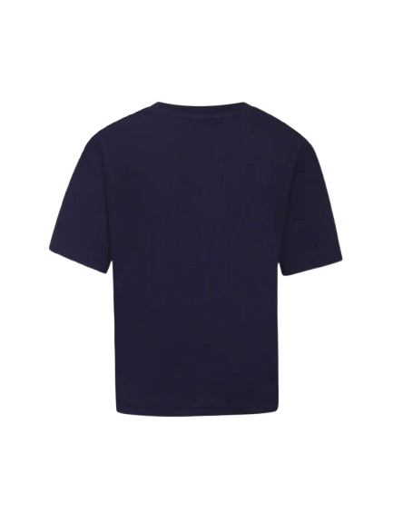 T-shirt blu per bambina
