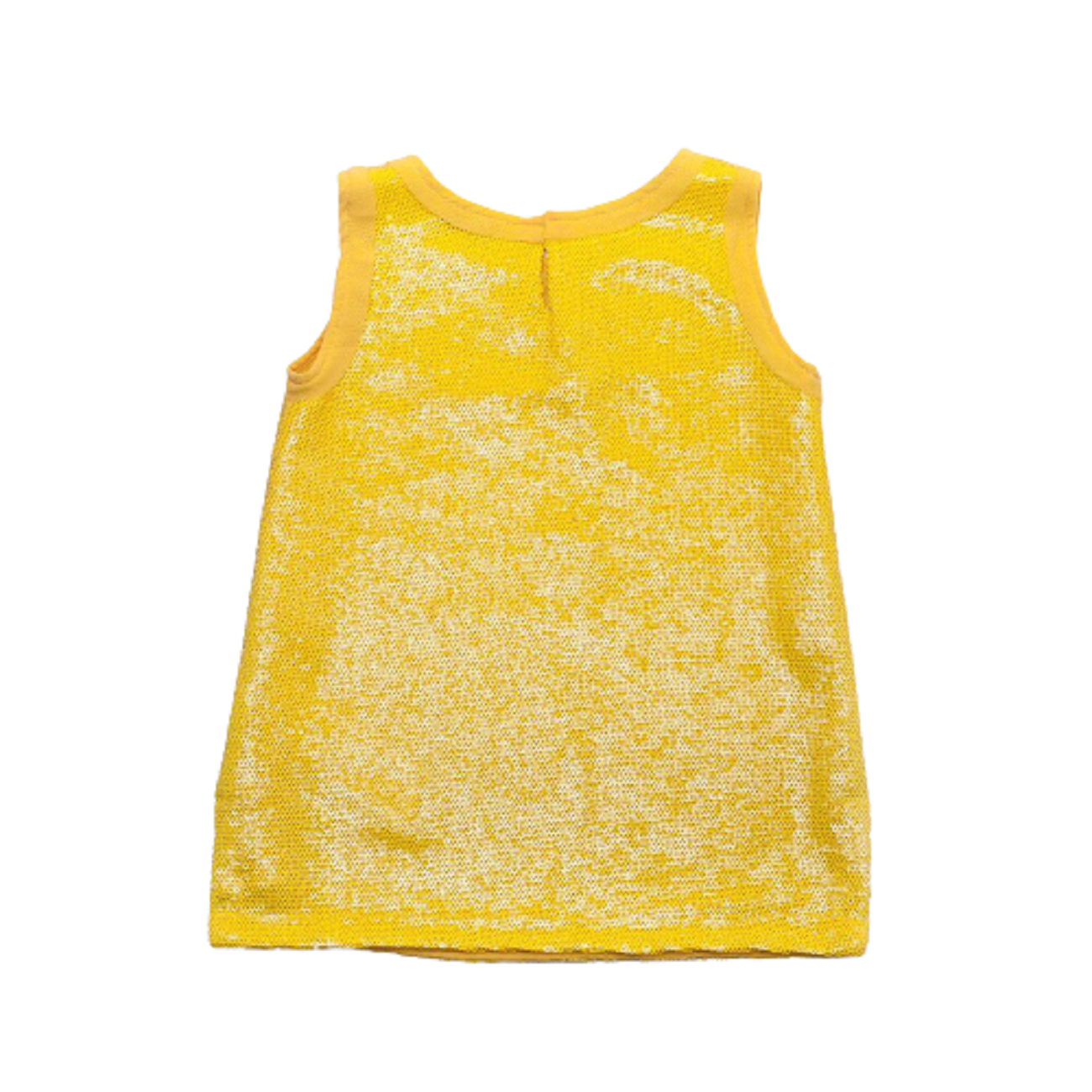 Canotta gialla con paillettes 171603 15 MONNALISA