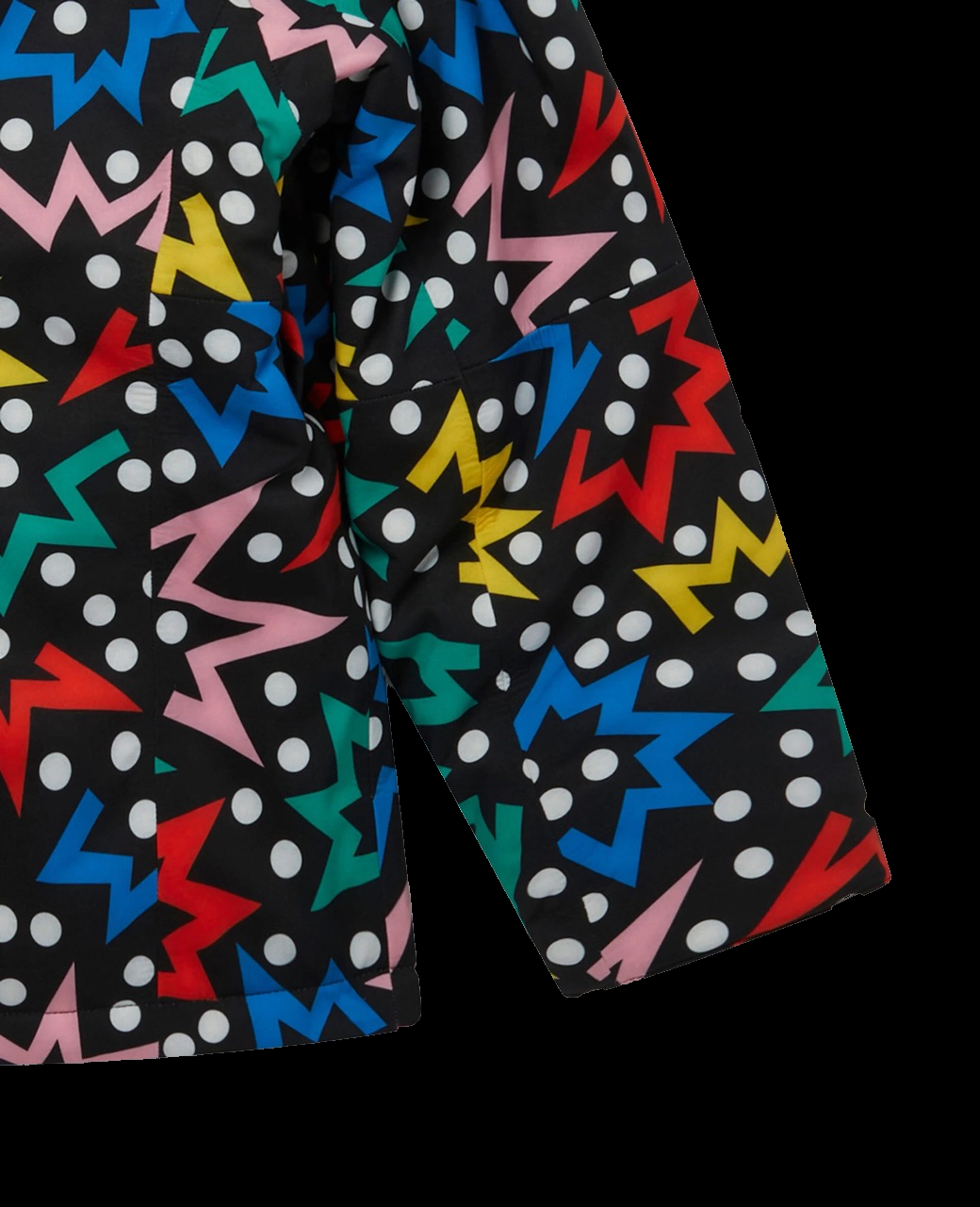Piumino con stampa Starburst
