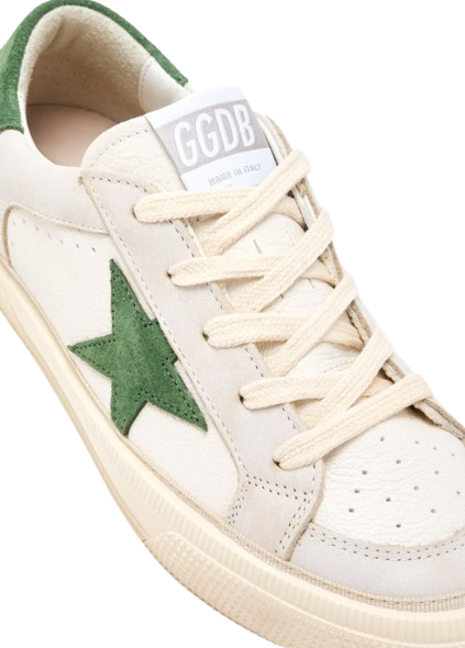 MAY WITH DOUBLE QUARTER AND TOE NAPPA AND LEATHER UPPER SUEDE STAR AND HEEL GYF00495 F007441 10613 10613 GOLDEN GOOSE