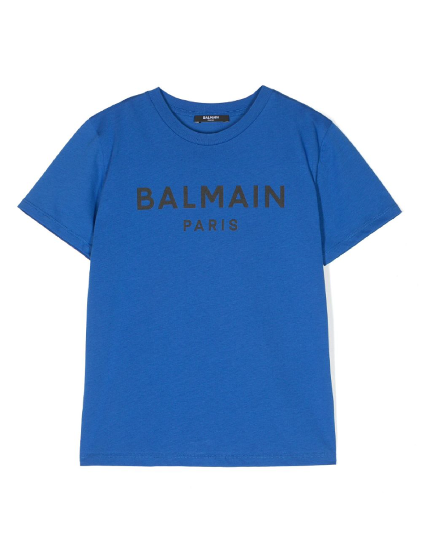 T-shirt con stampa BT8P41 Z0082 615NE BALMAIN