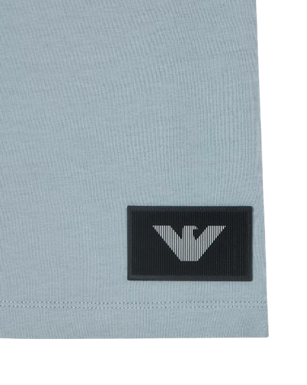 T-SHIRT IN JERSEY CON PATCH LOGO ASV EB000550 AF13715 U9212 ARMANI JUNIOR