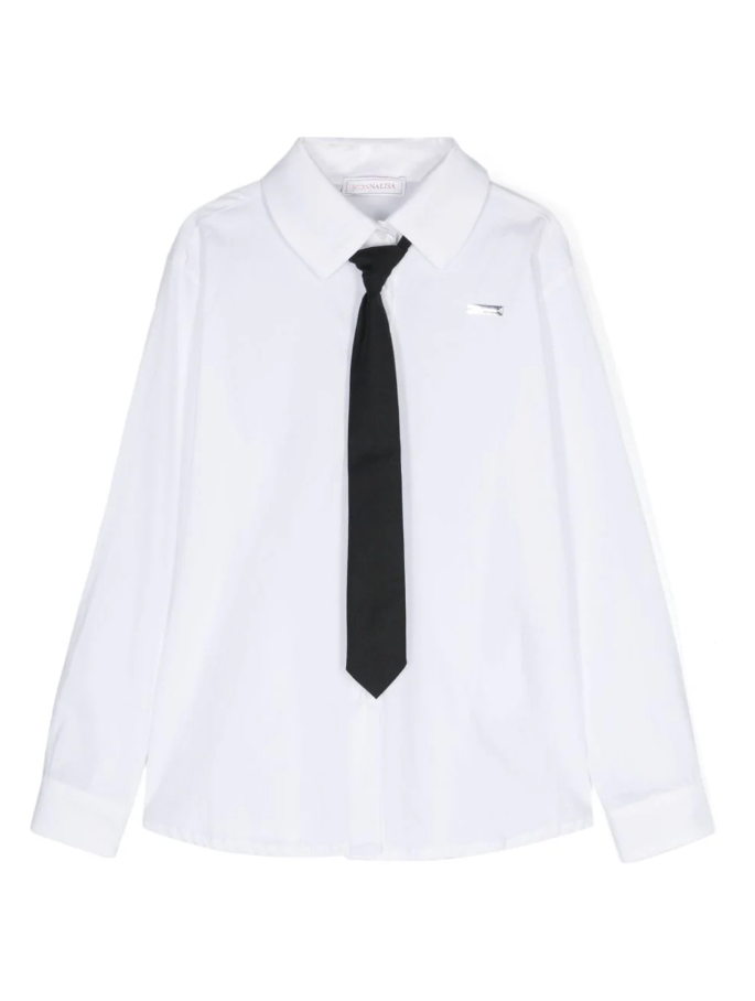 Camicia popeline con cravatta