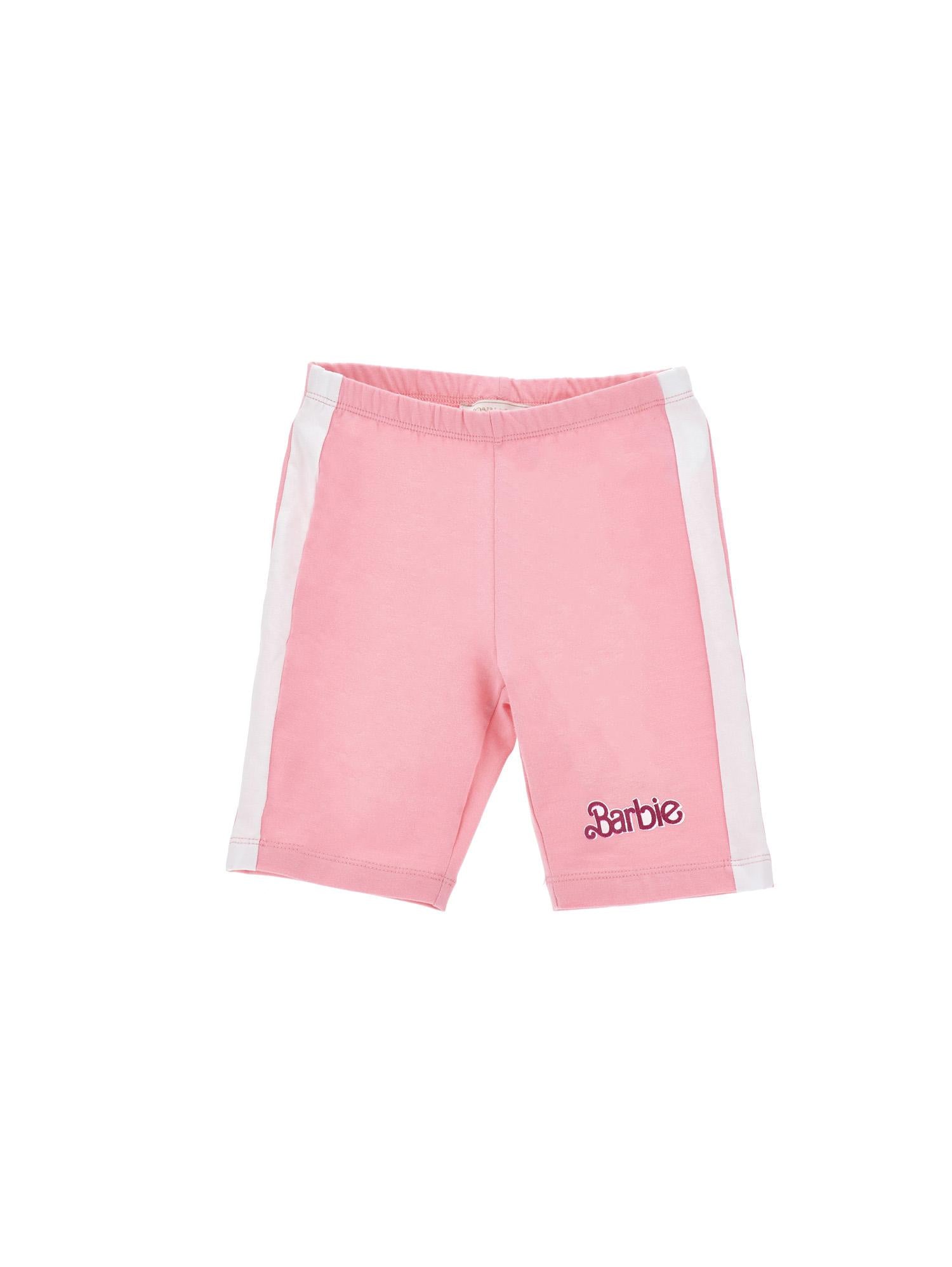 Set maxi t-shirt e pantaloni ciclisti Barbie