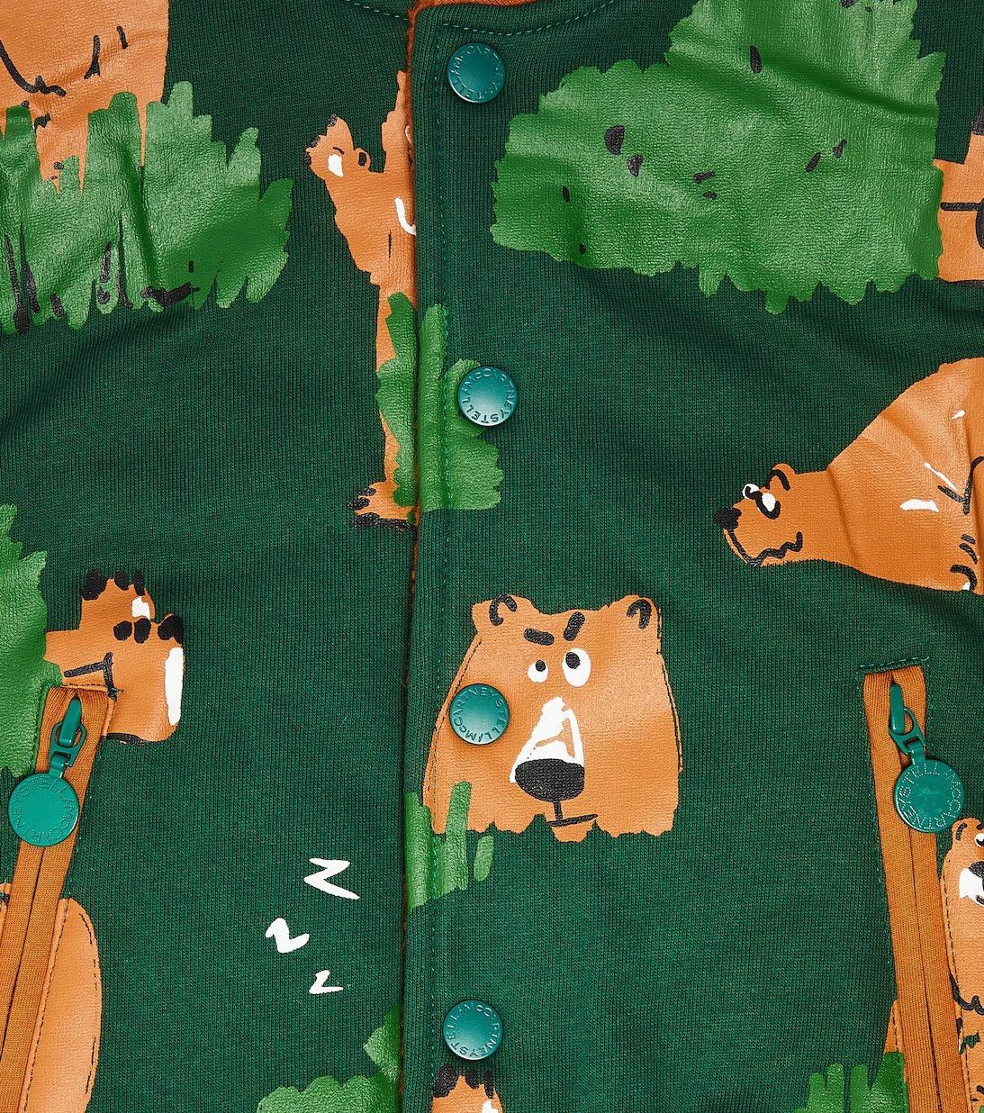 Gilet reversibile con stampa