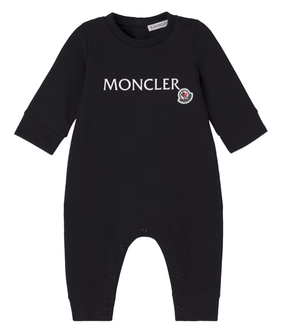 Tutina in cotone con logo L1951 8L00004 89B9Y 778 MONCLER