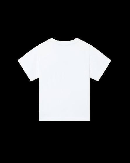 T-shirt in jersey pesante con toppa micro aquila EB000943 AF13715 U0003 ARMANI JUNIOR