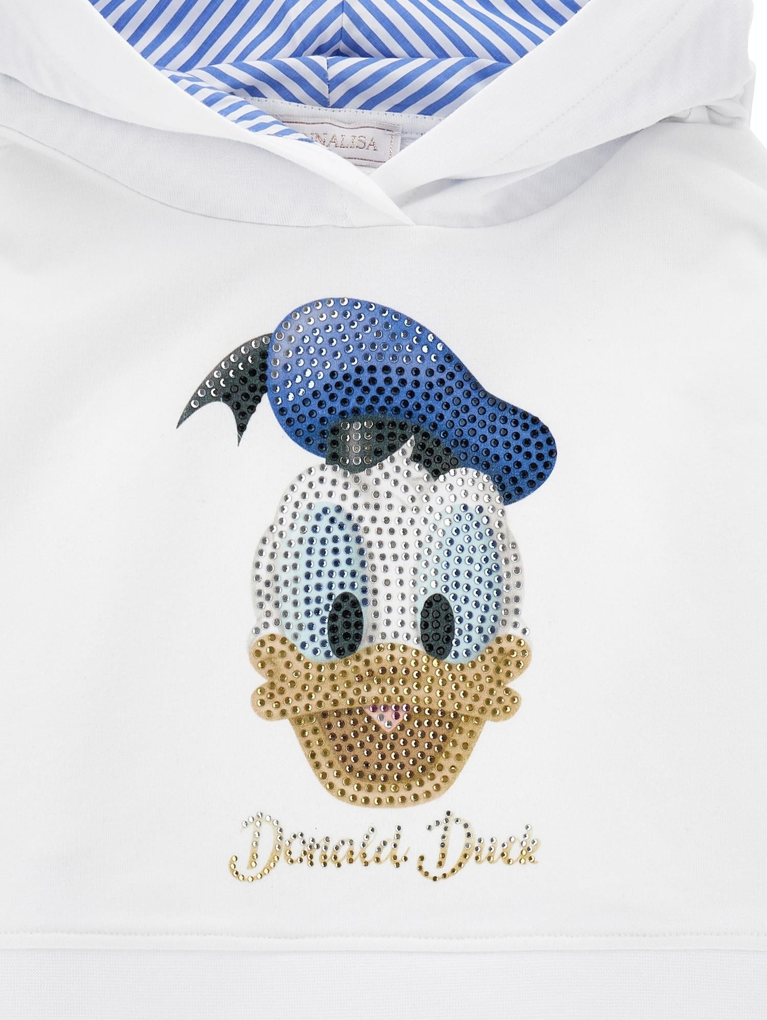 Felpa hoodie Donald Duck