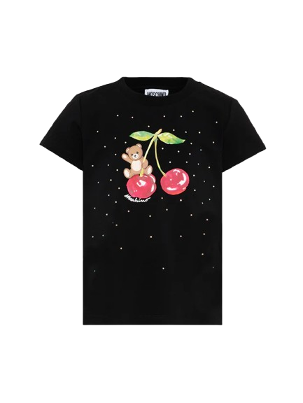 T-shirt per bambine HFM06K LBA10 60100 MOSCHINO