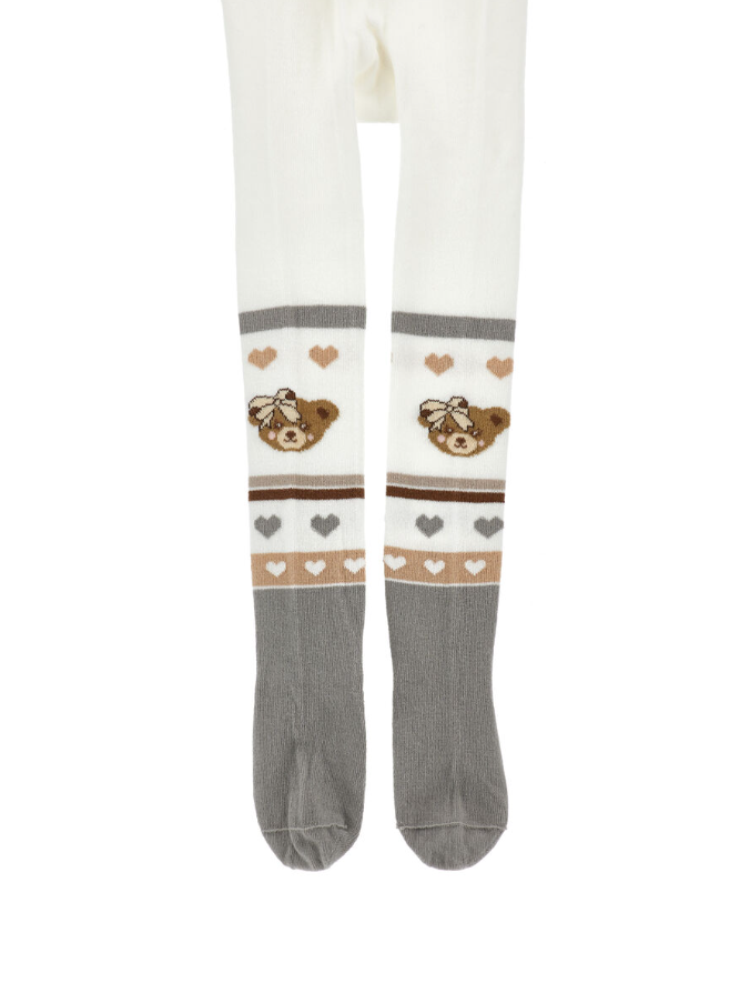 Collant Orsetti caldo cotone<BR/> 19F011 6076 0132 MONNALISA