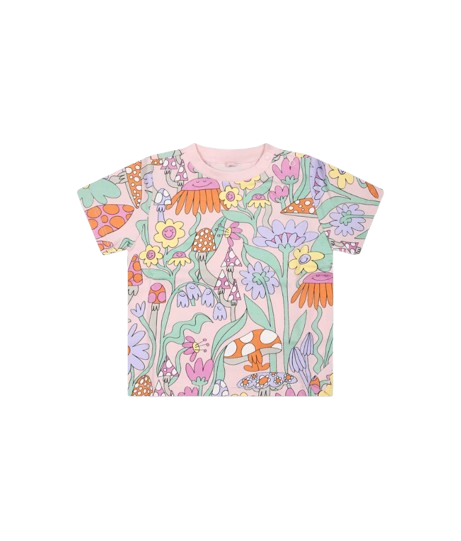 T-shirt rosa per neonata