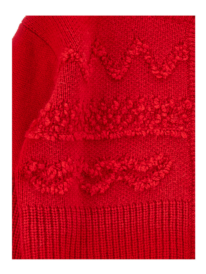 Cardigan motivo cuore 19F801 6061 0043 MONNALISA