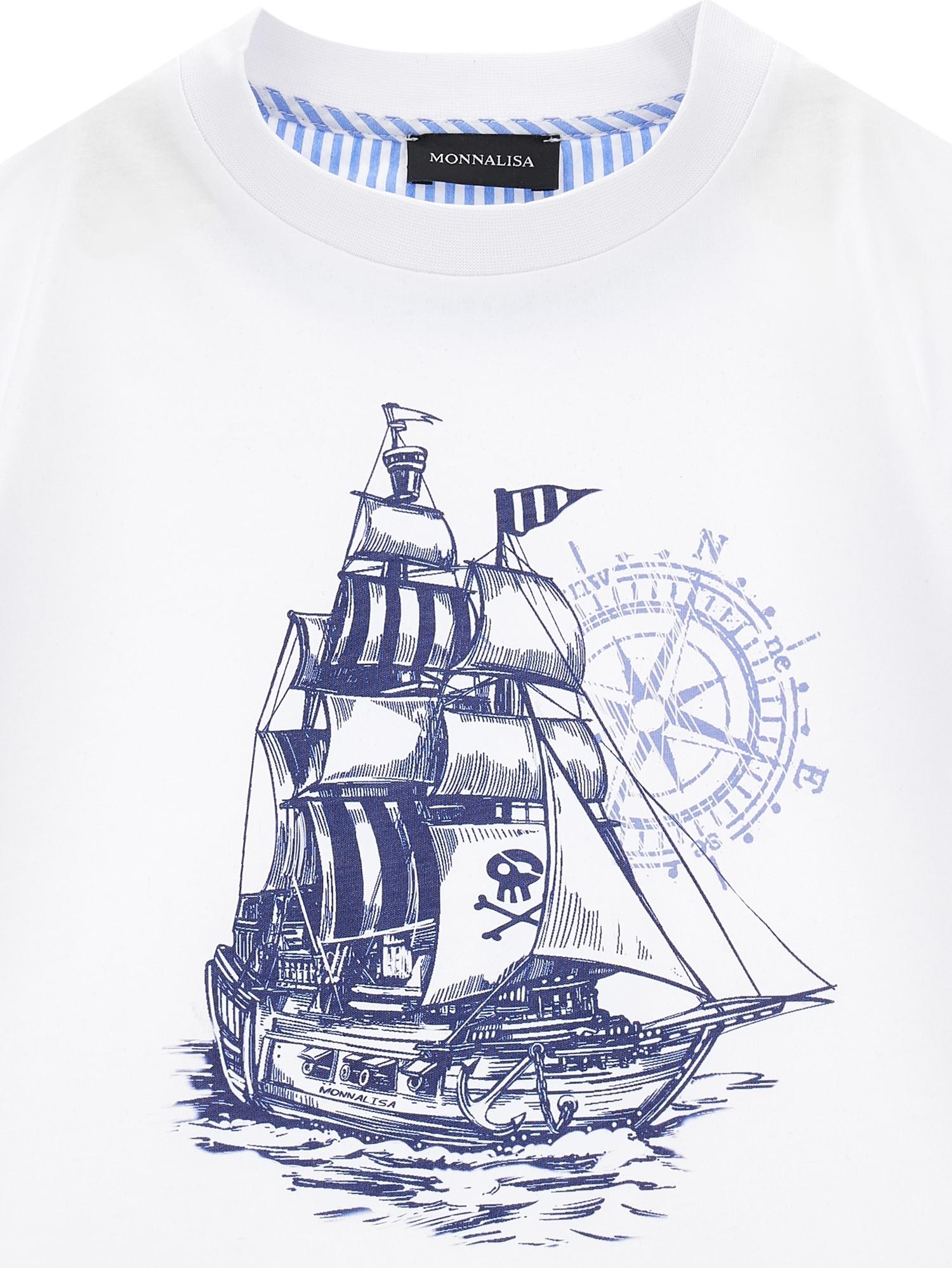 T-shirt jersey stampa pirati