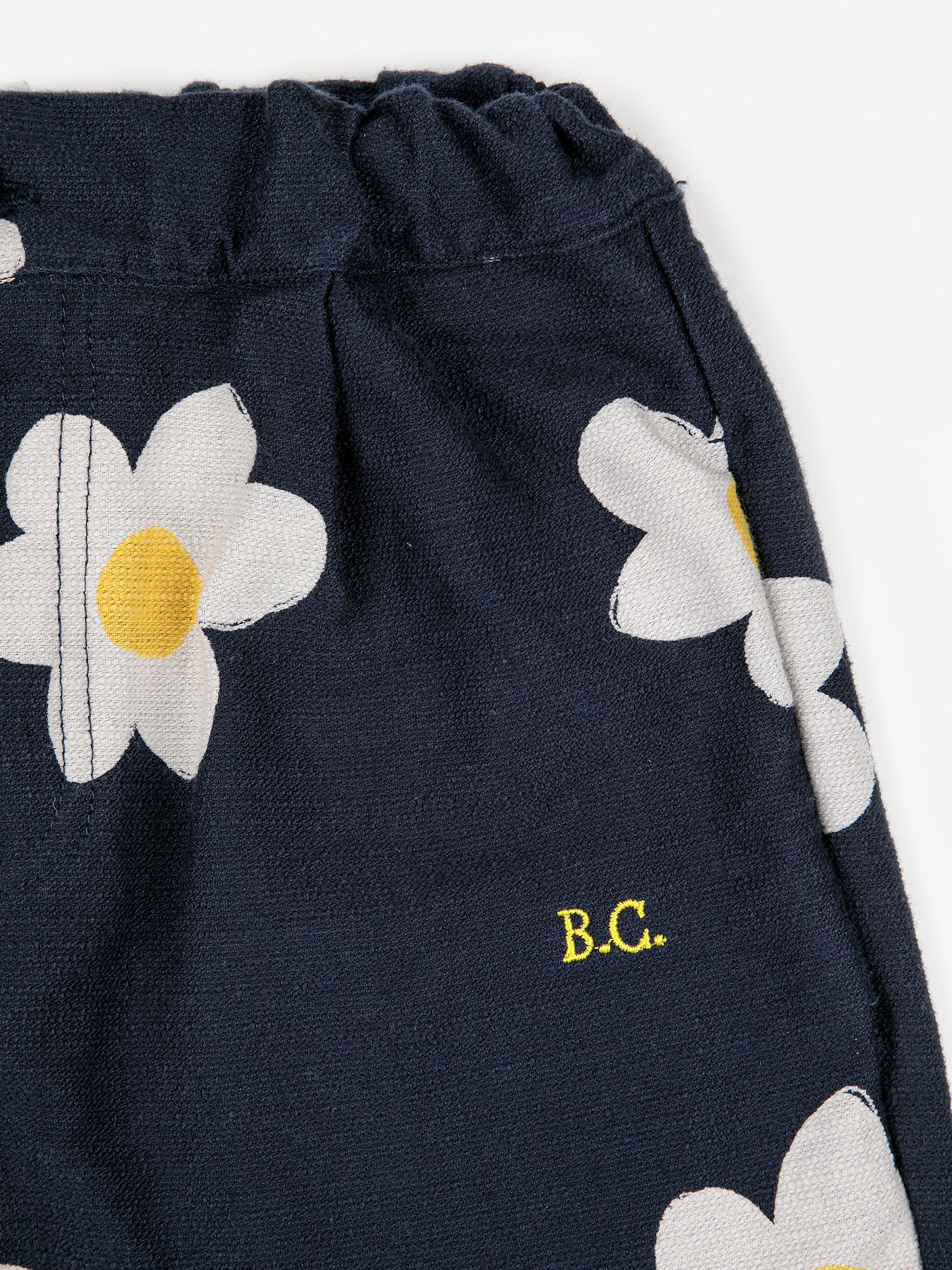 Pantaloni Big Flower 223AC080 NAVY BLUE BOBO CHOSES