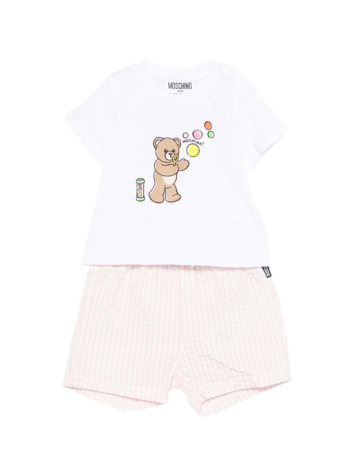Completo per neonata MUG01S LZE10 82543 MOSCHINO