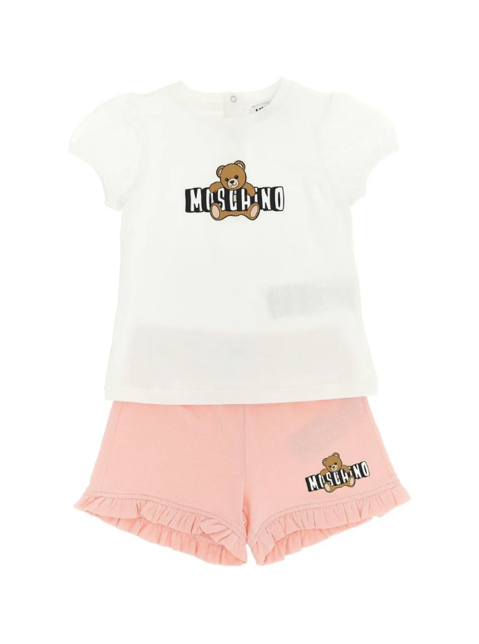 Set per neonata MBG01O LBA00 85010 MOSCHINO