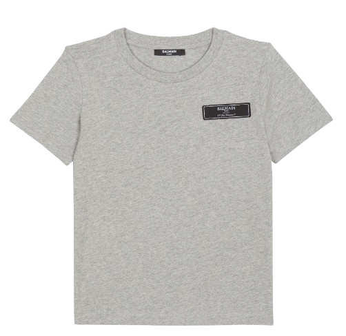 T-SHIRT CON LOGO BV8P41 Z0207 806 BALMAIN