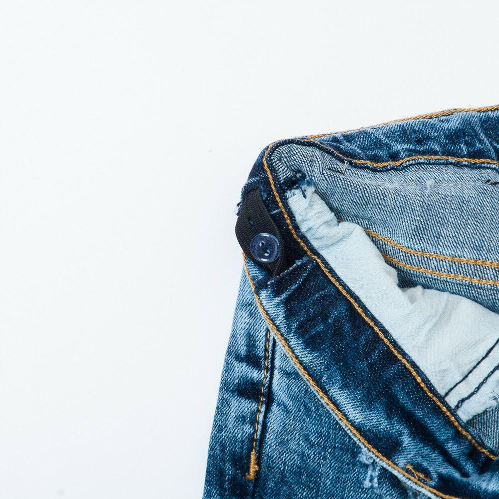 Jeans con stampa