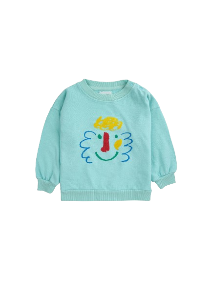 Felpa con stampa 124AB020 MULTICOLORE BOBO CHOSES