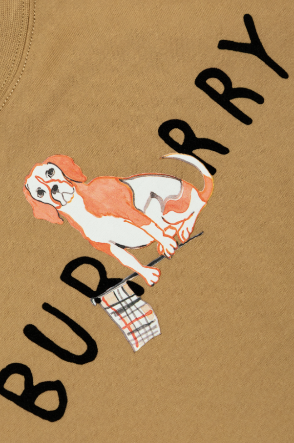 T-shirt con stampa 8109523 B9719 BURBERRY