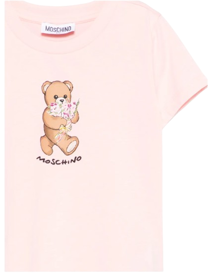 T-shirt per bambine HGM06K LAA02 50209 MOSCHINO