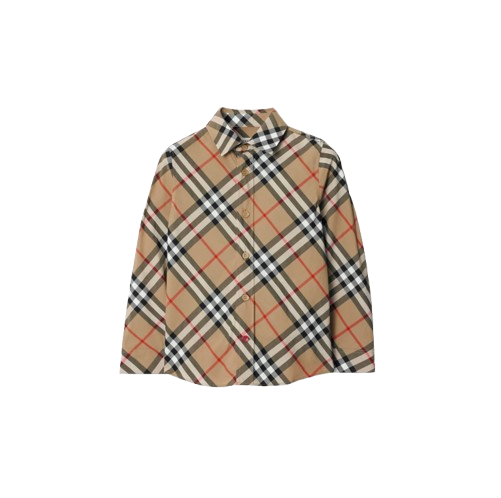 Camicia check Burberry in cotone 8088966 B9368 BURBERRY