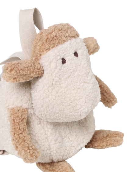 Zaino peluche pecora