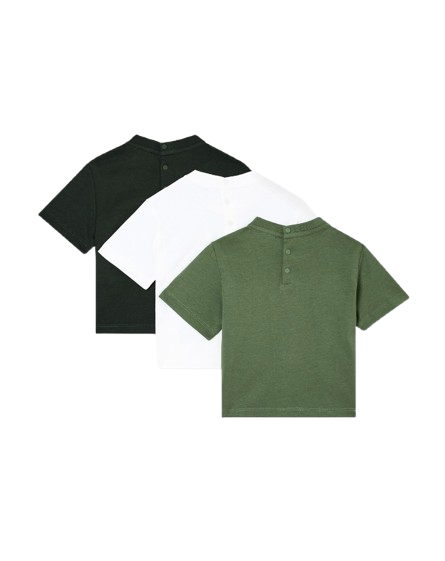 Pack 3 T/shirt in jersey stampa logo EB001324 AF14503 M7053 ARMANI JUNIOR