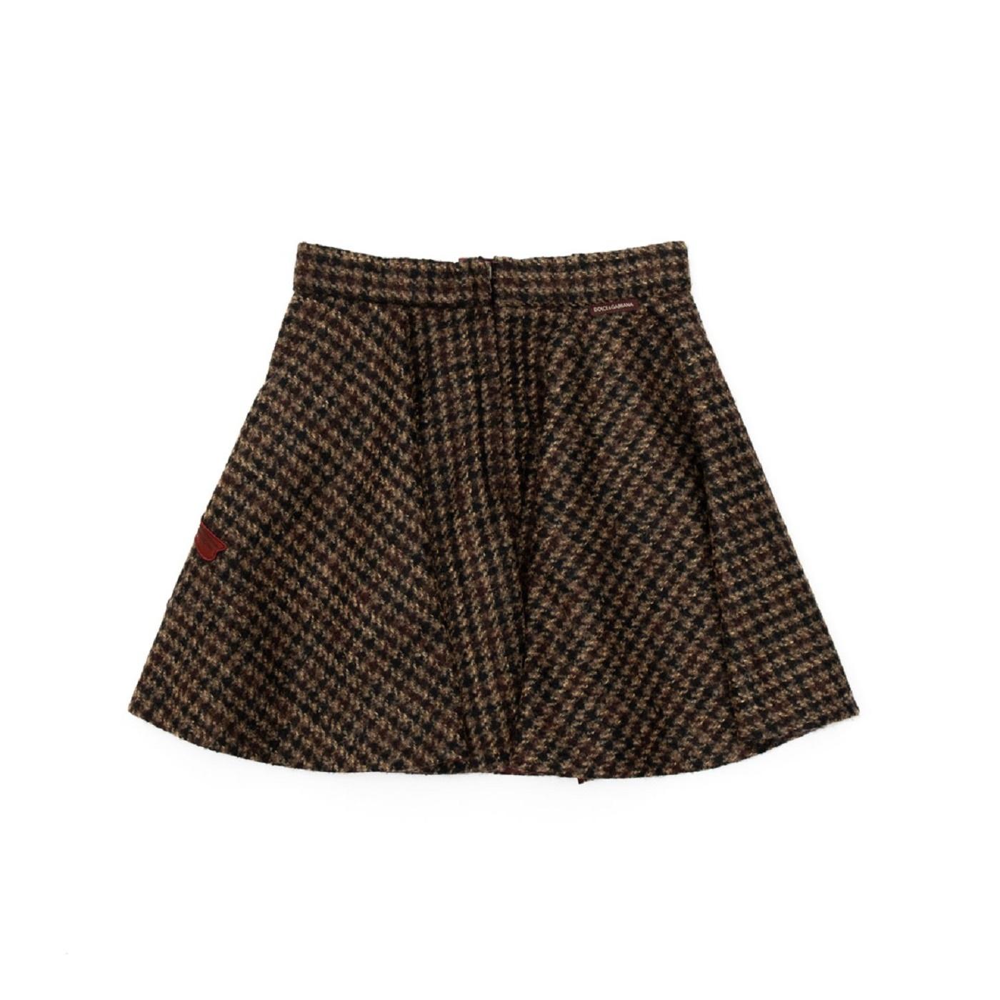 Gonna marrone bambina.